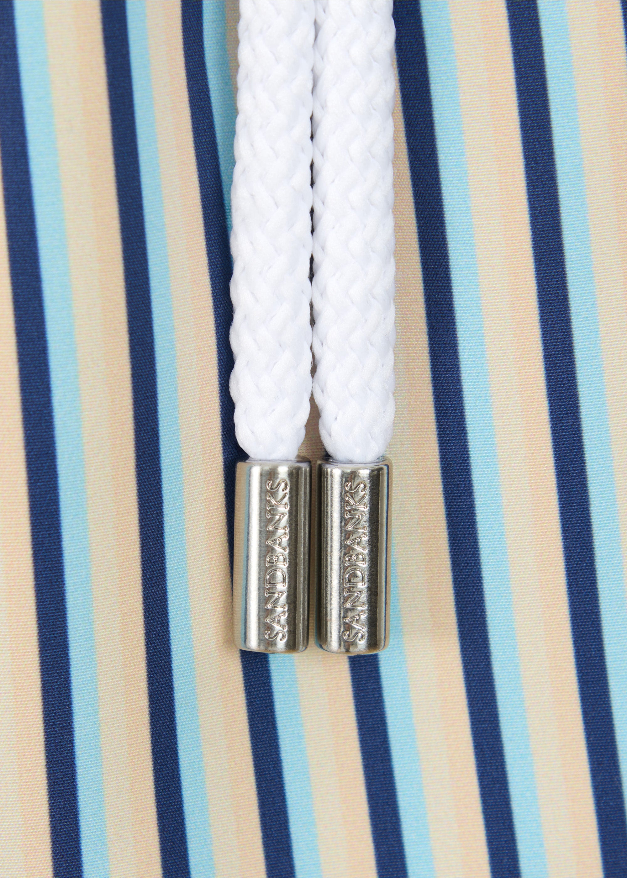 Sandbanks Fine Multi Stripe Swim Shorts - Multi - Sandbanks