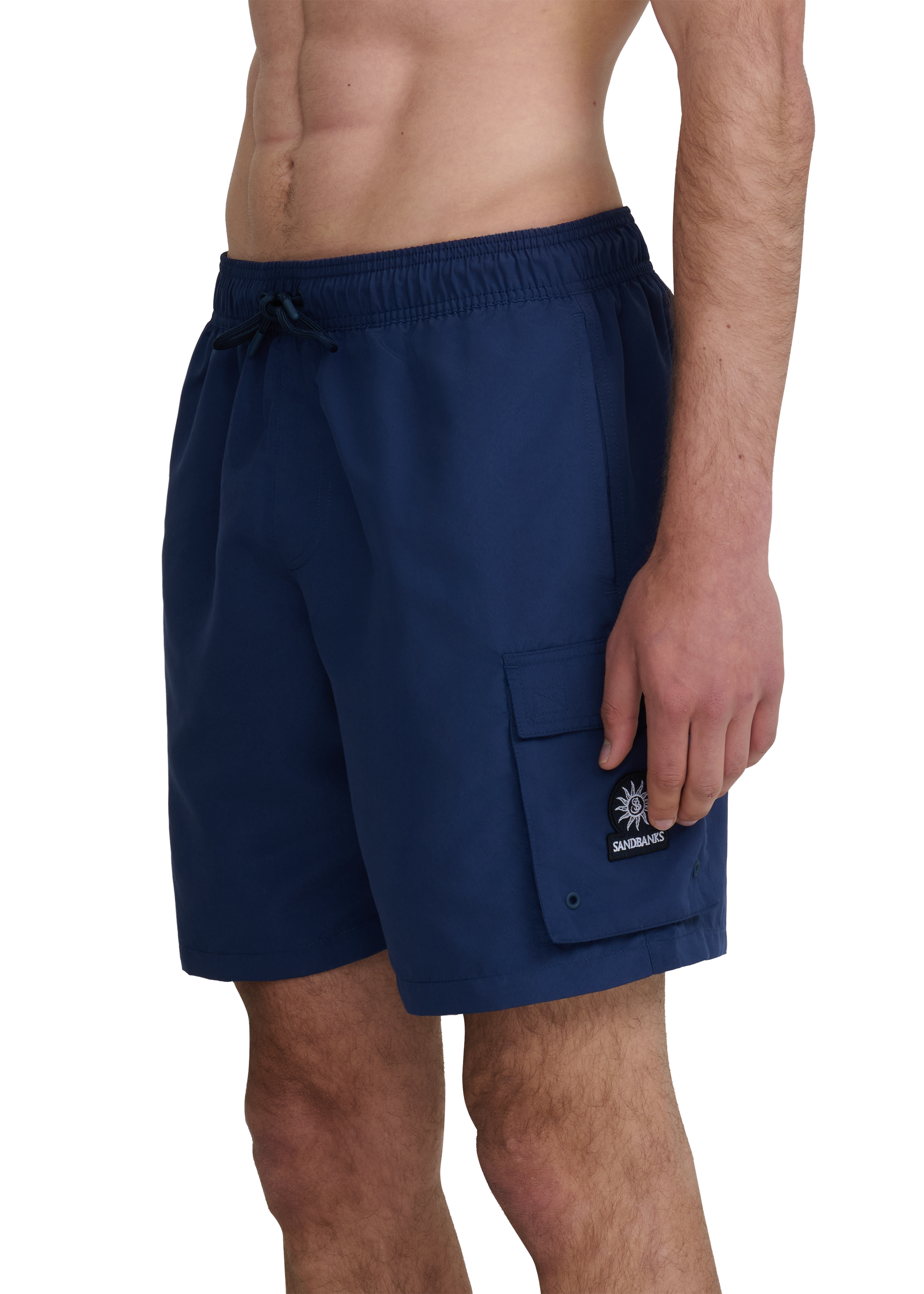 Cargo Pocket Swim Short - Navy