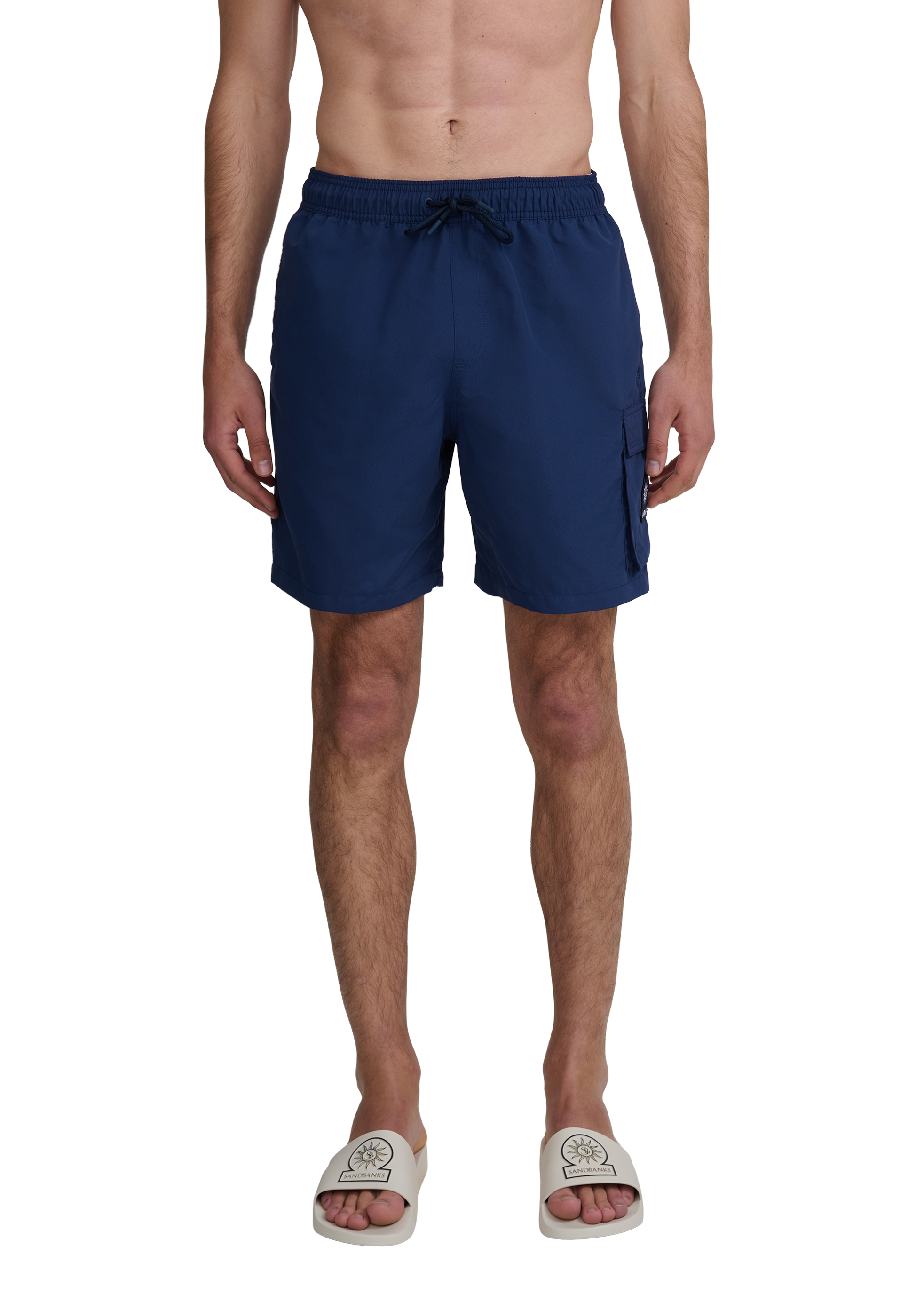 Cargo Pocket Swim Short - Navy