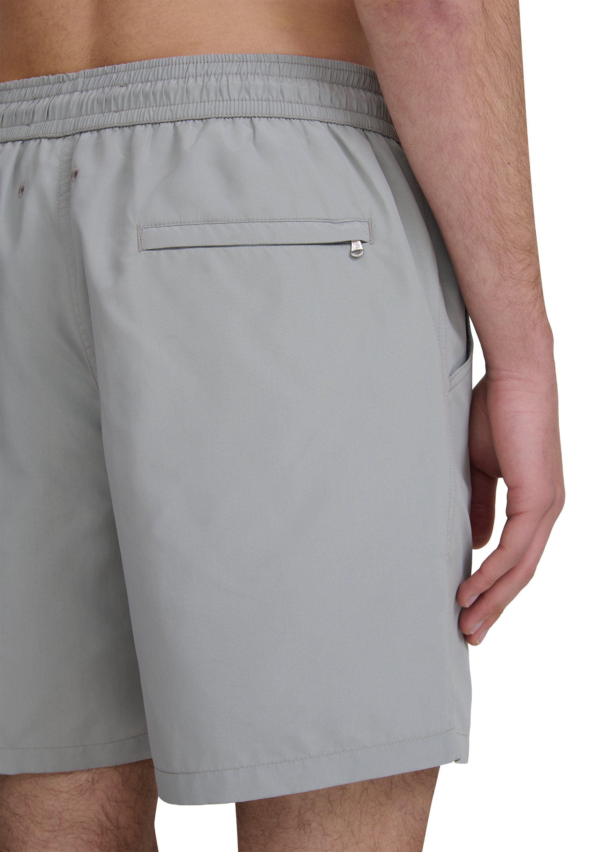 Classic Badge Logo Swim Shorts - Sage