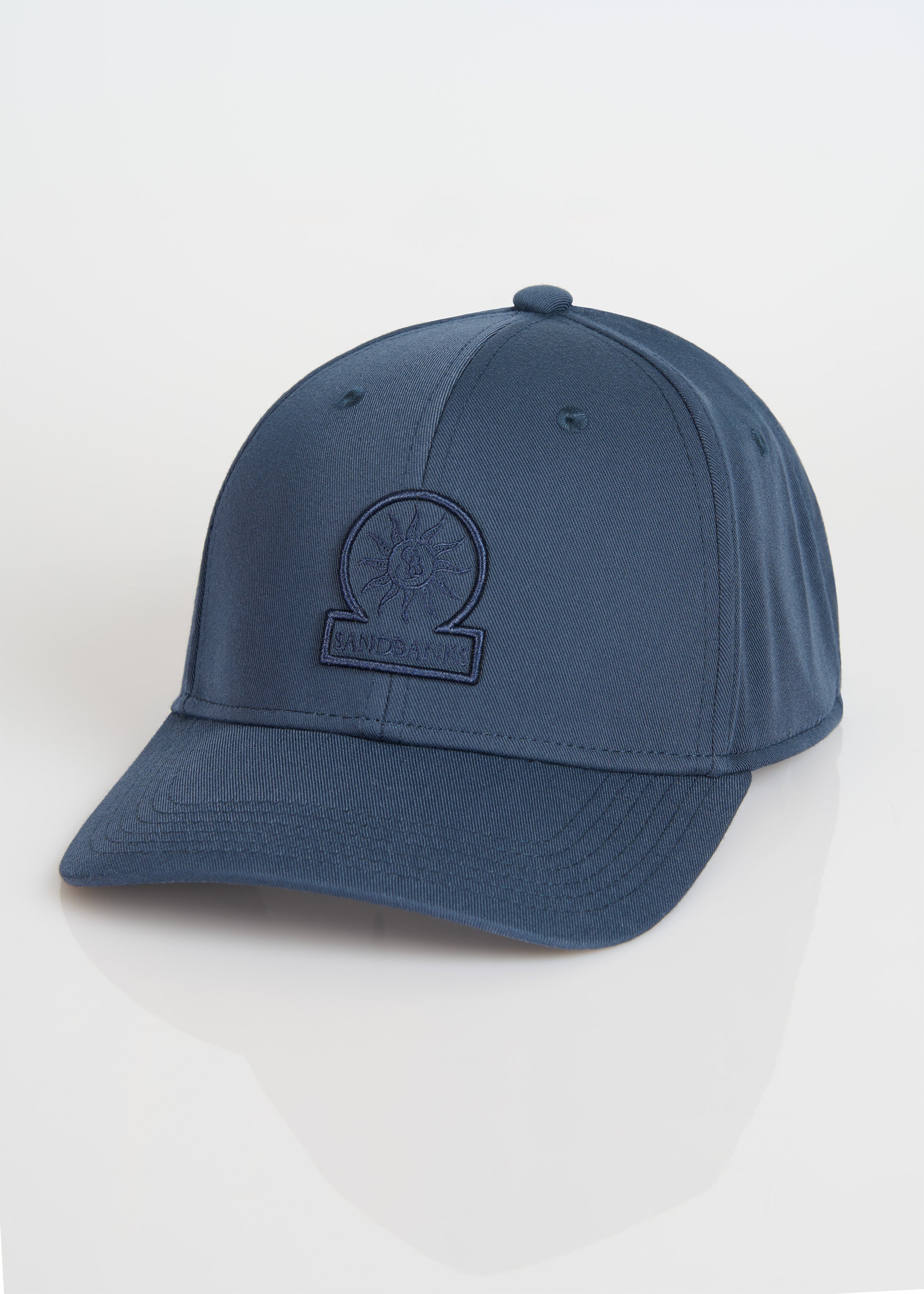 Sandbanks Badge Logo Cap - Navy - Sandbanks