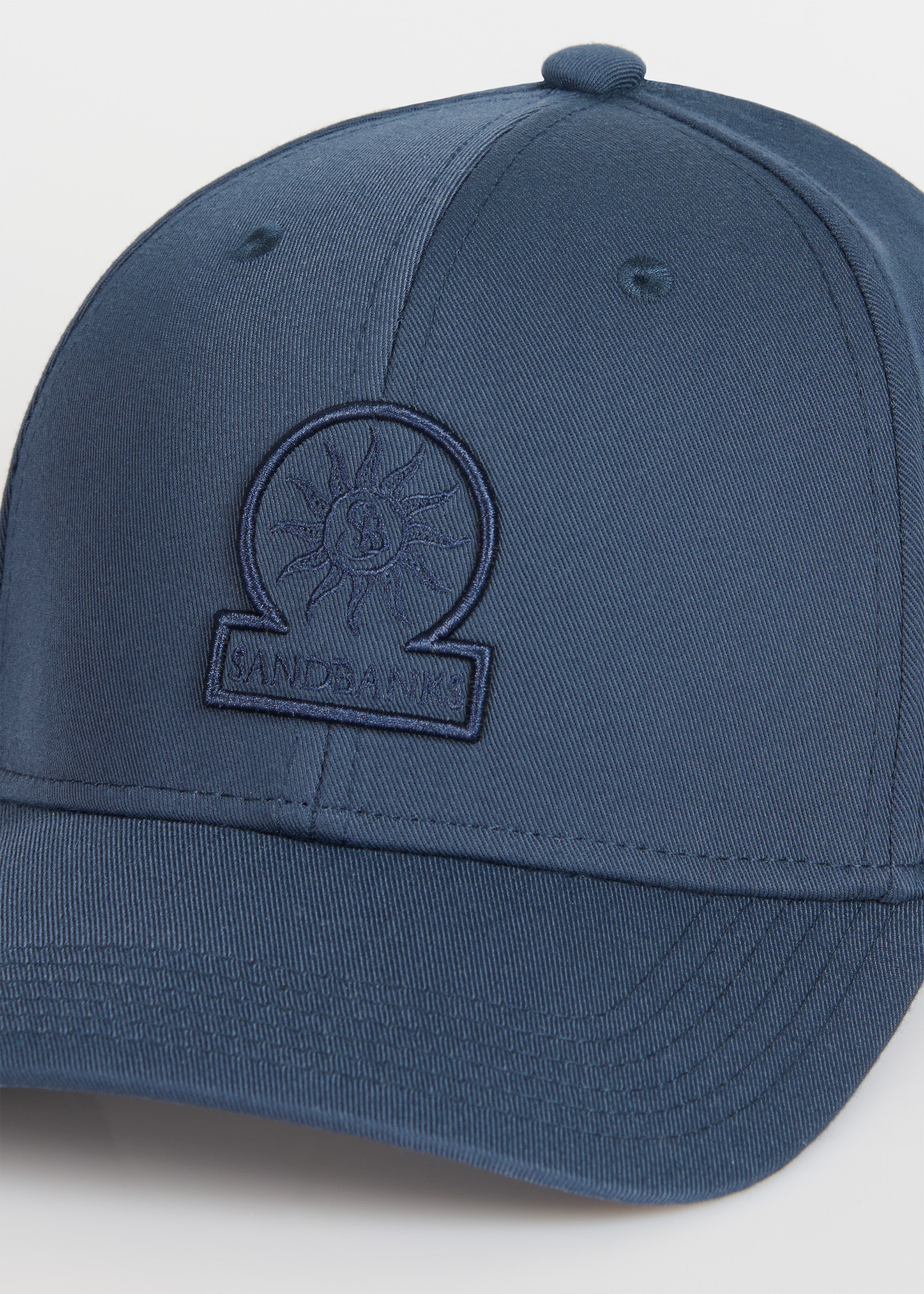 Sandbanks Badge Logo Cap - Navy - Sandbanks