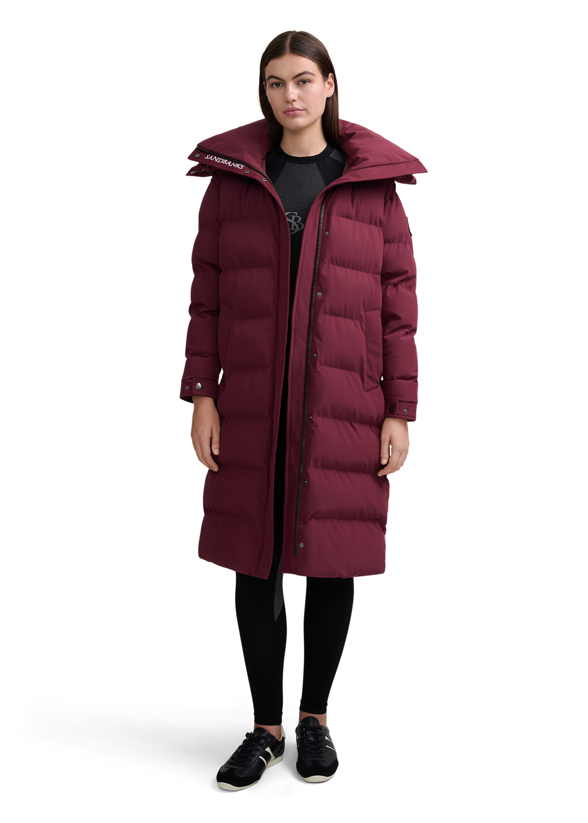 Sandbanks Haven Oversized Long Puffer - Port