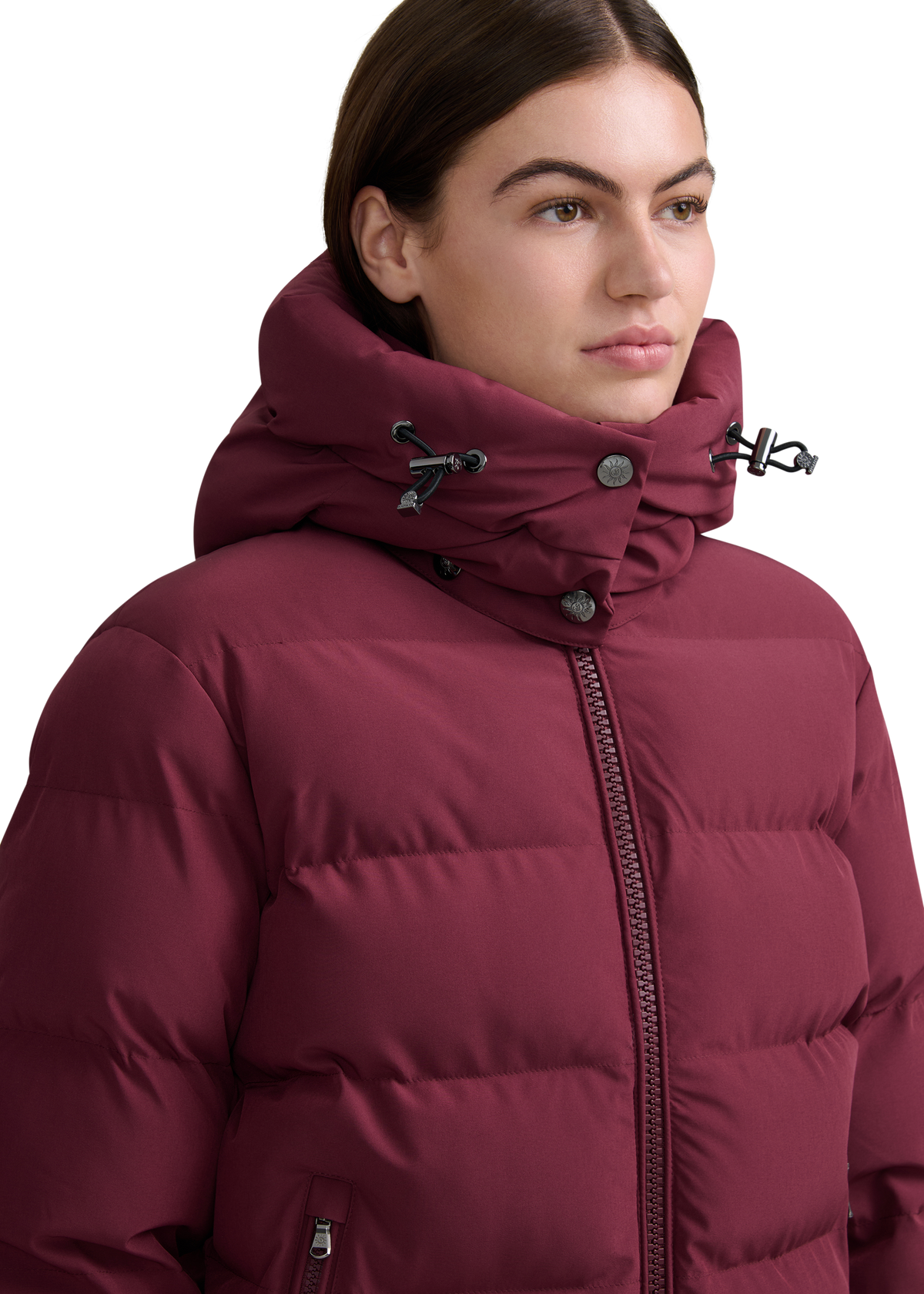 Sandbanks Belle Puffer Jacket - Port