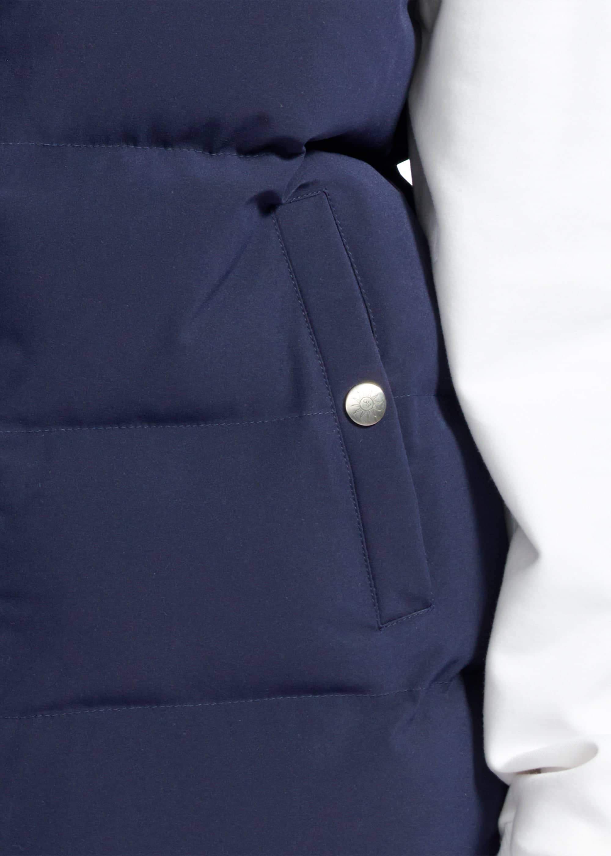 Sandbanks Lagoon Long Gilet - Navy - Sandbanks