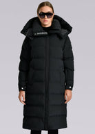 Sandbanks Haven Oversized Long Puffer - Black - Sandbanks