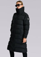 Sandbanks Haven Oversized Long Puffer - Black - Sandbanks