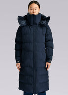 Sandbanks Haven Oversized Long Puffer - Navy - Sandbanks