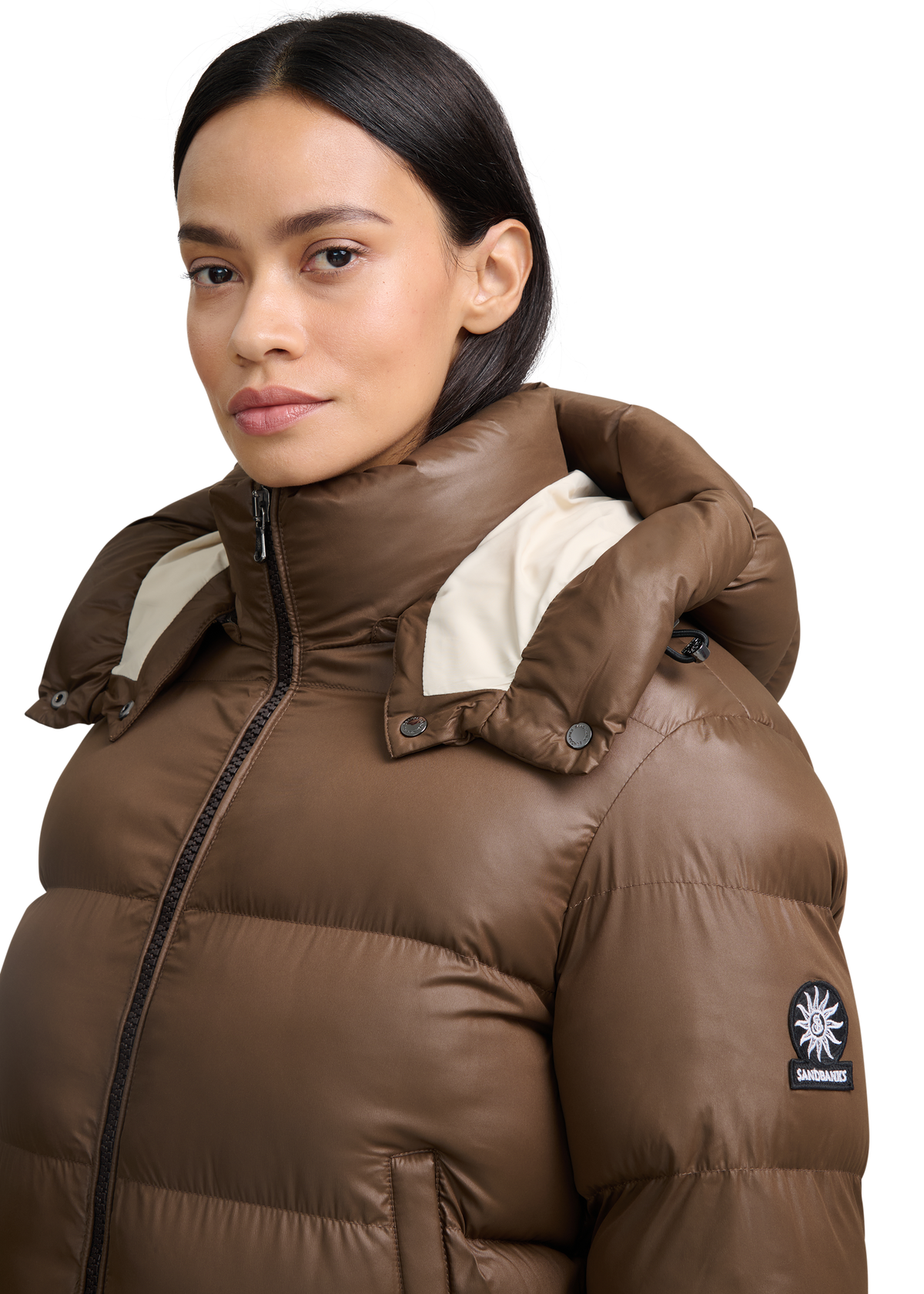 Sandbanks Aurora Puffer - Brown