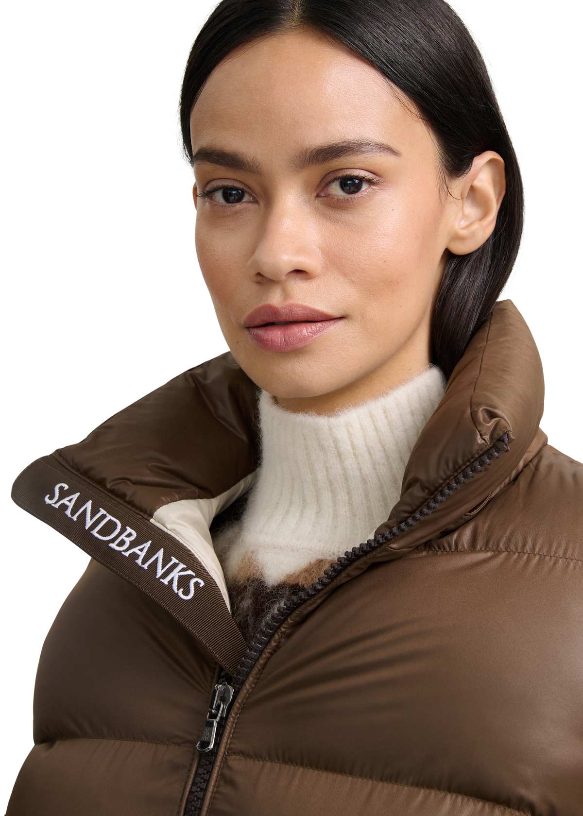 Sandbanks Aurora Puffer - Brown