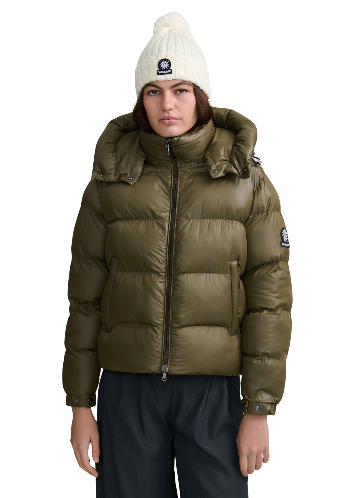 Sandbanks Aurora Puffer - Olive