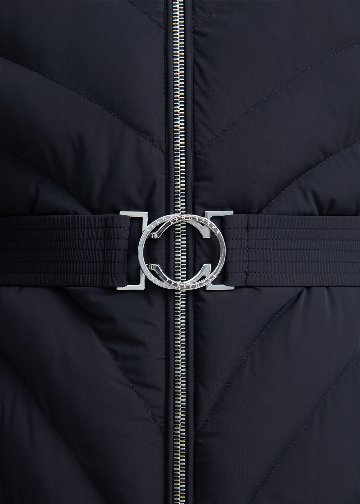 Avoriaz Micro Puffer Fitted Jacket - Black