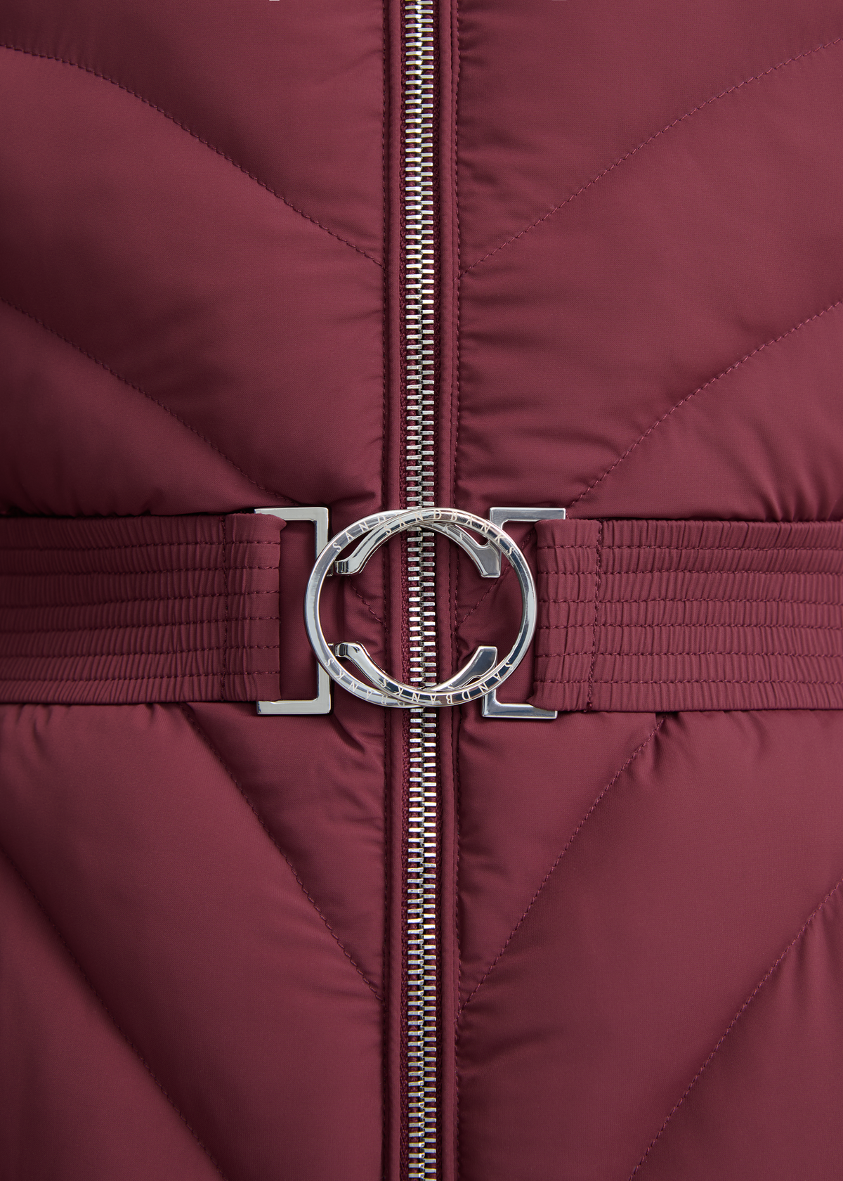 Avoriaz Micro Puffer Fitted Jacket - Port
