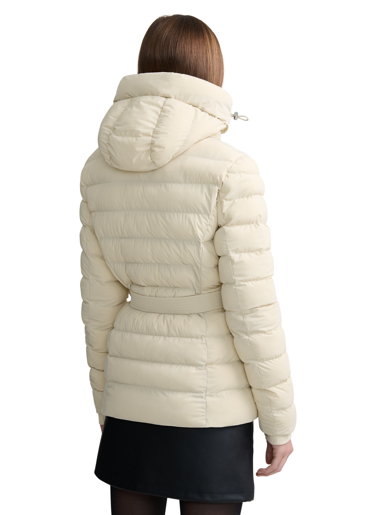 Avoriaz Micro Puffer Fitted Jacket - Stone