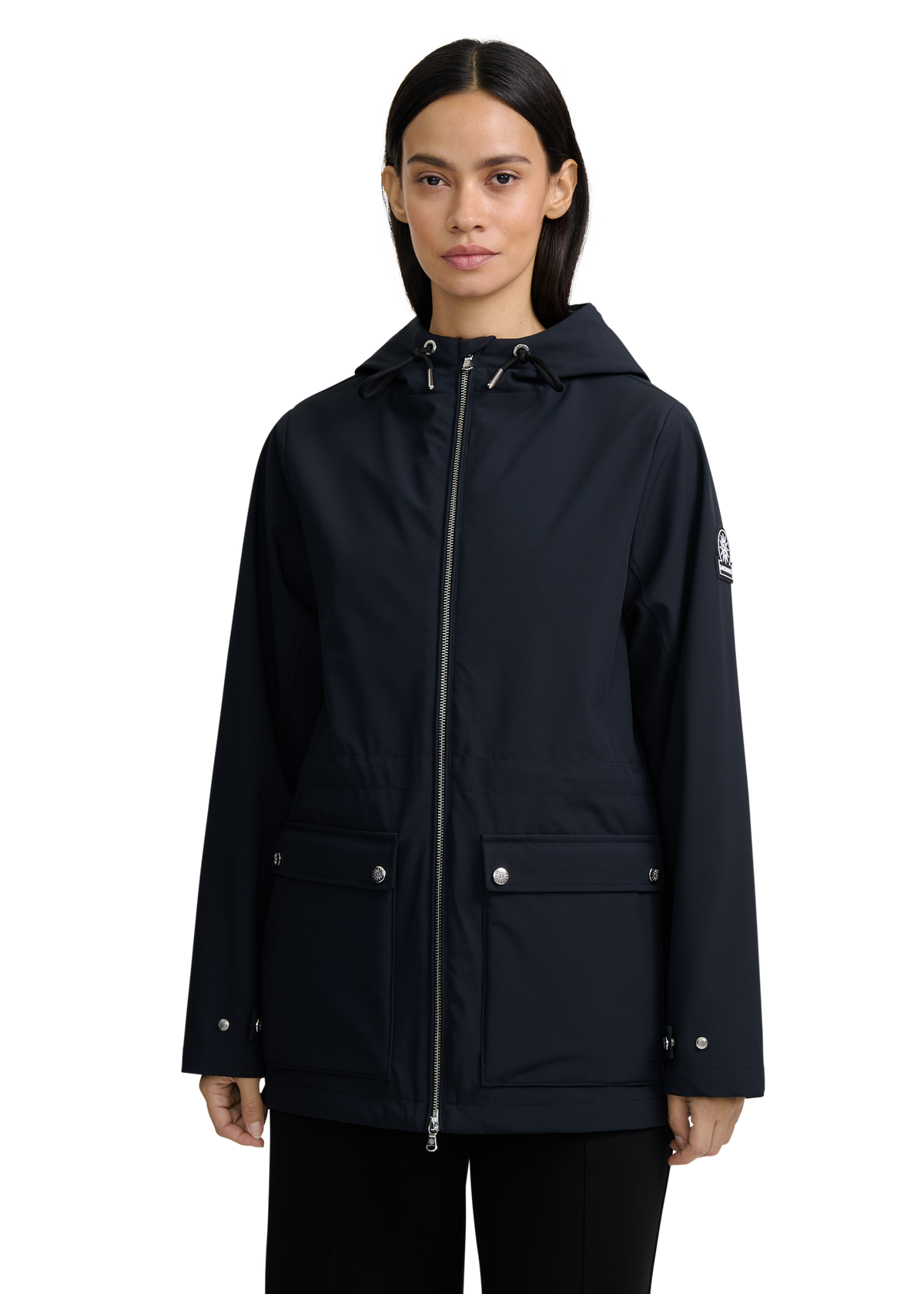 Seacombe Waterproof Utility Jacket - Black