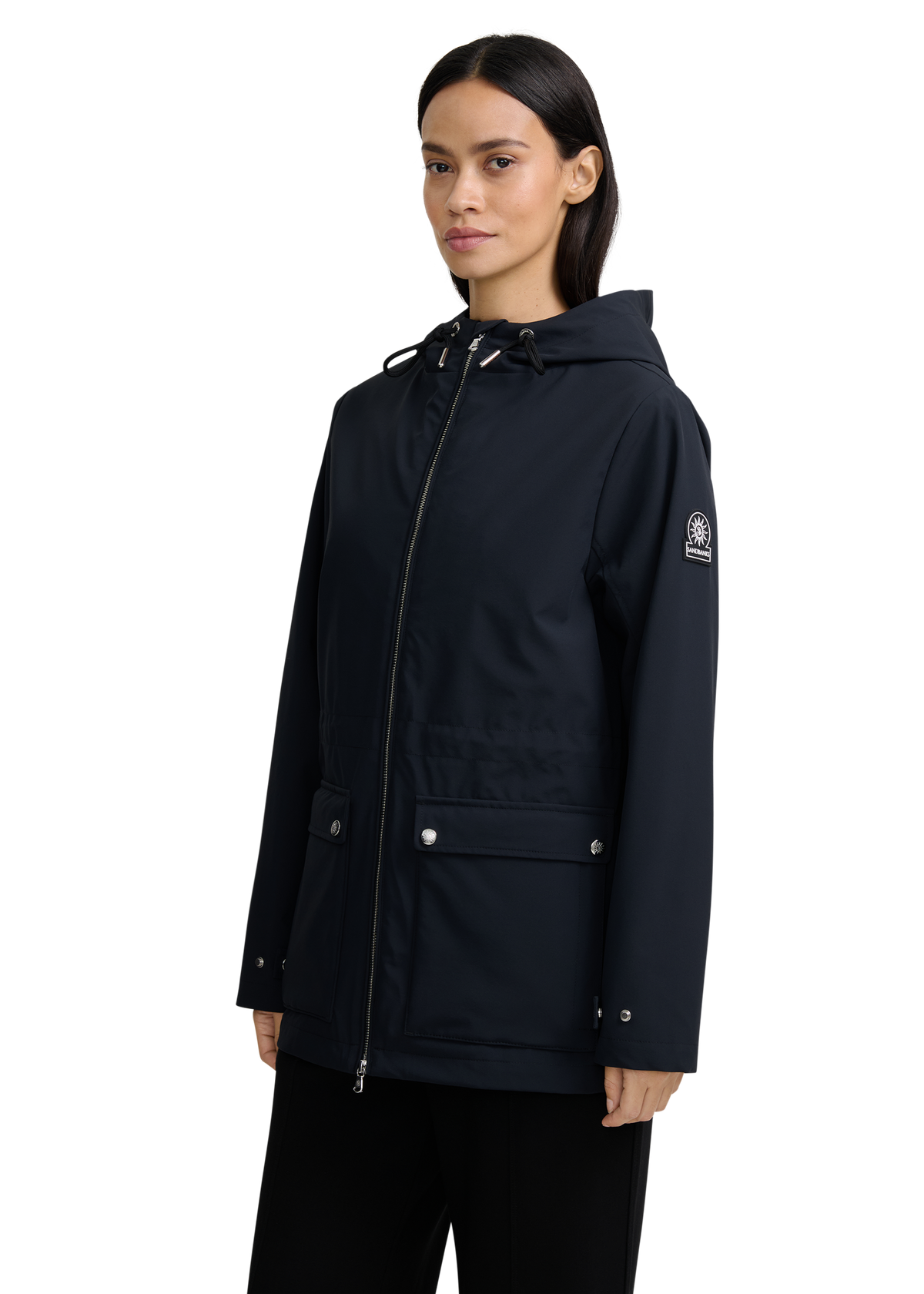 Seacombe Waterproof Utility Jacket - Black