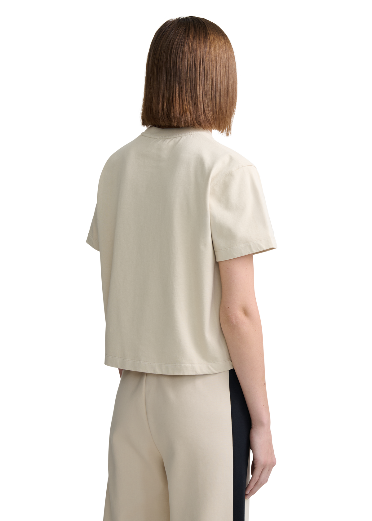 Relaxed Cotton Logo T-Shirt - Stone
