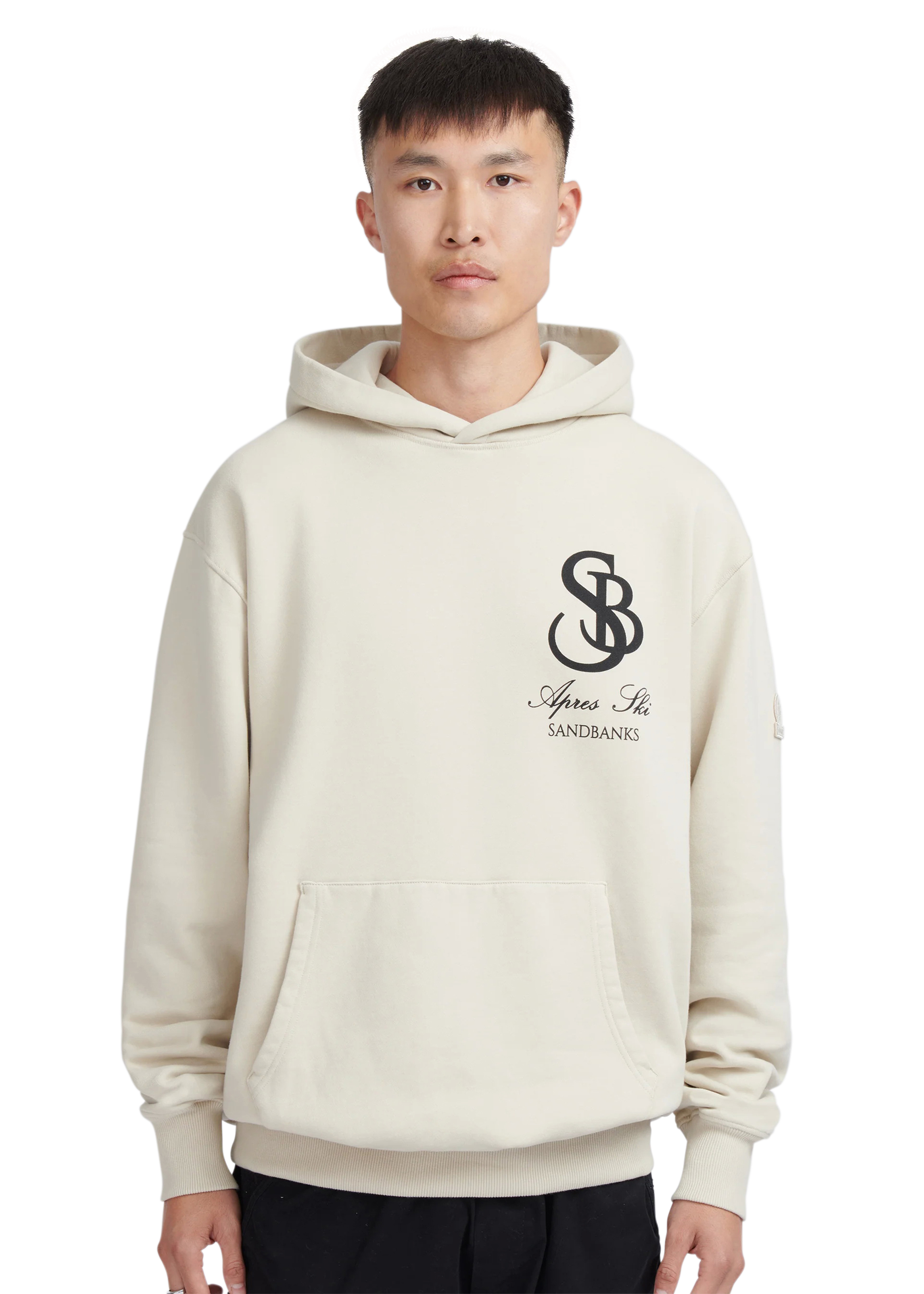 Sandbanks SB Après Ski Hoodie - Stone