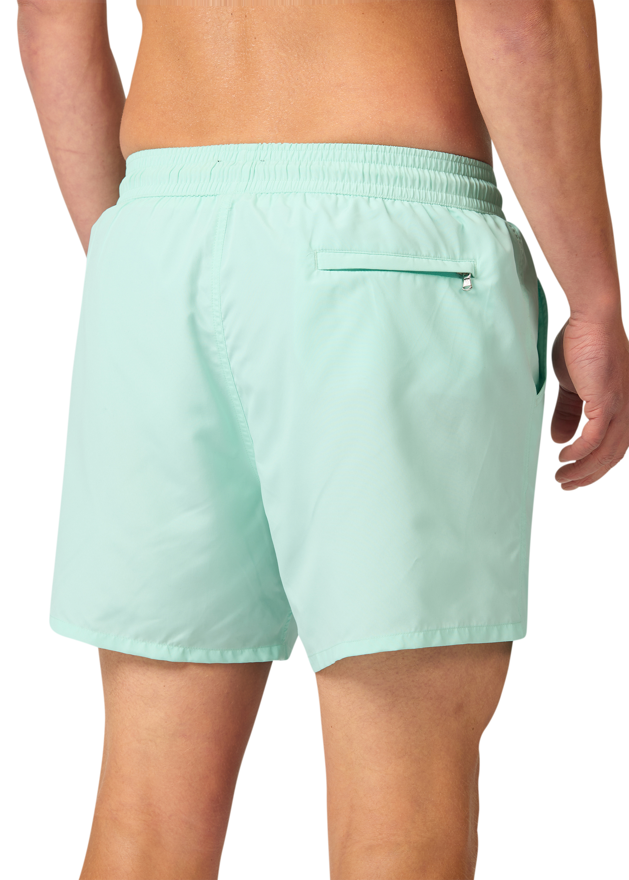 Sandbanks Badge Logo Swim Shorts - Mint