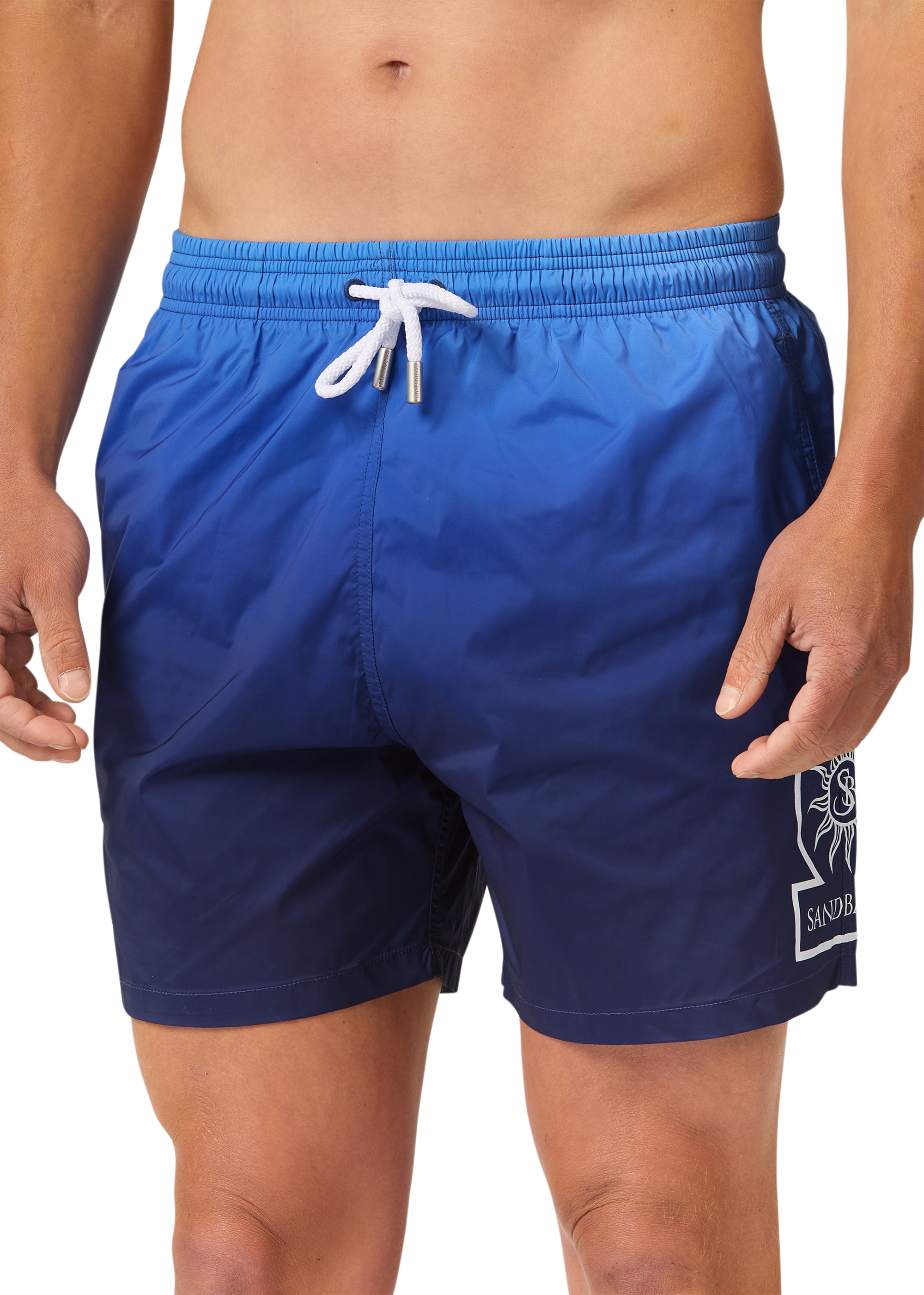 Sandbanks Moonlight Gradient Swim Shorts - Blue