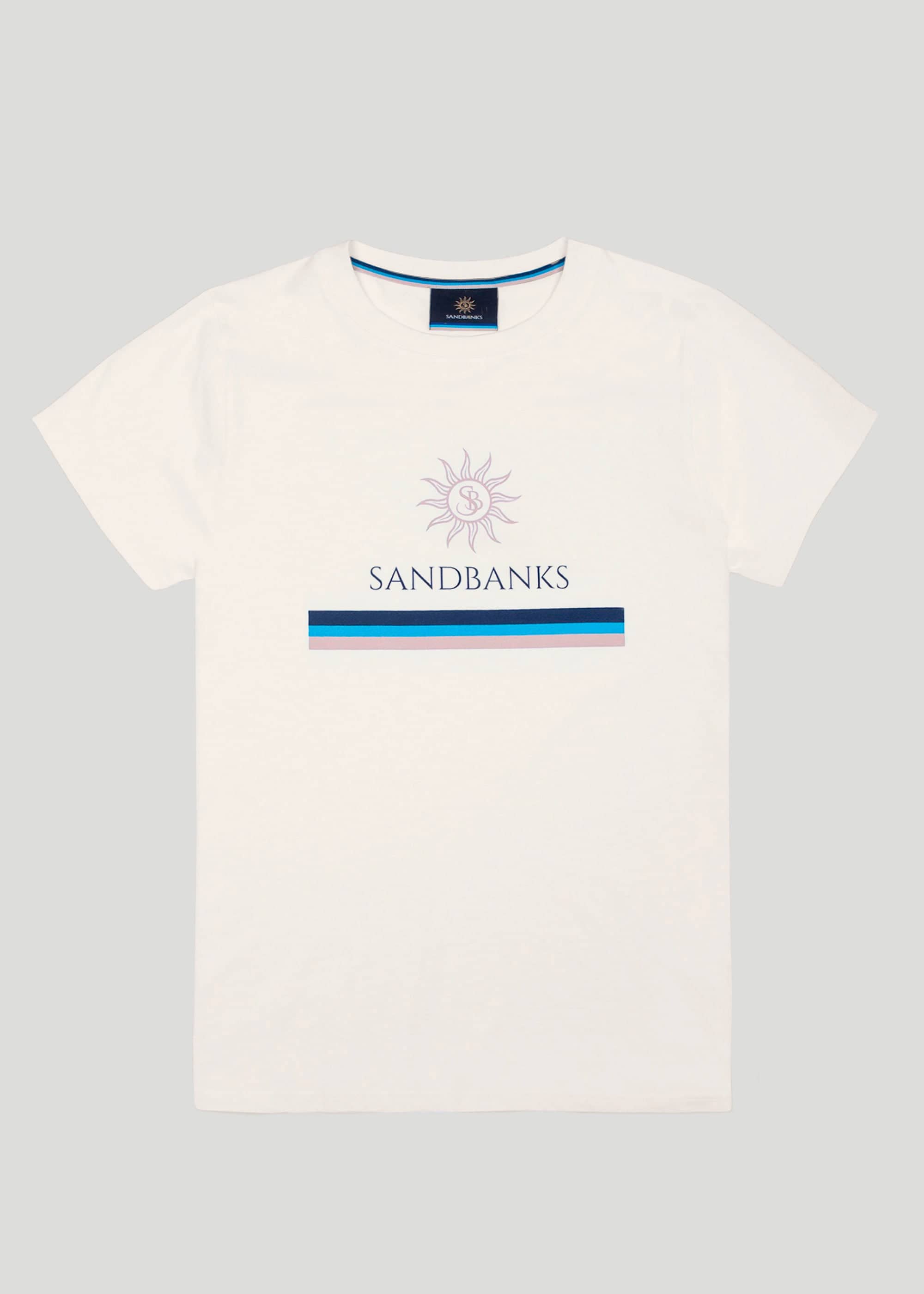 Sandbanks OG Logo T-Shirt - Ecru - sandbanksco.com