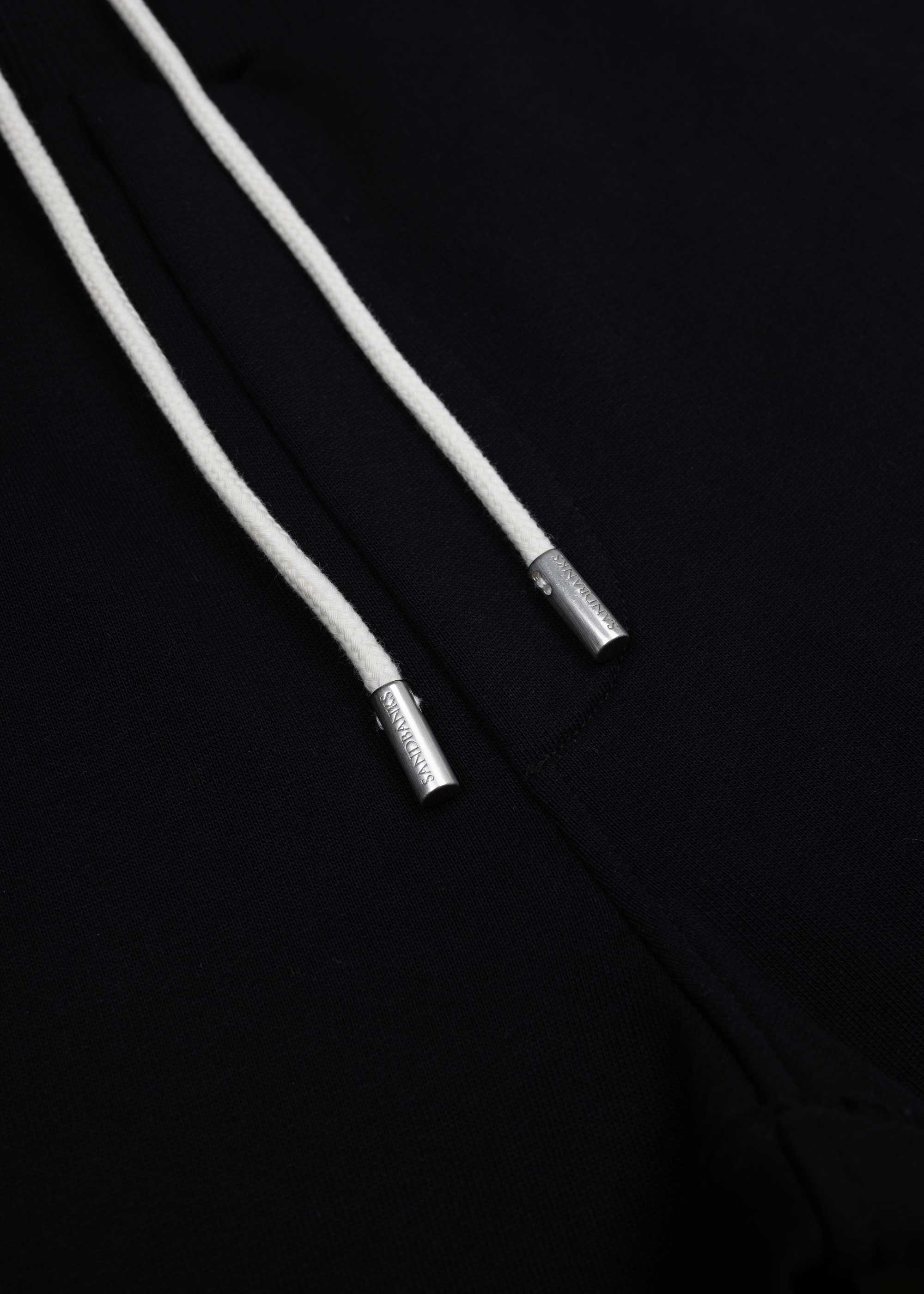 Sandbanks Badge Logo Sweat Short - Black - sandbanksco.com