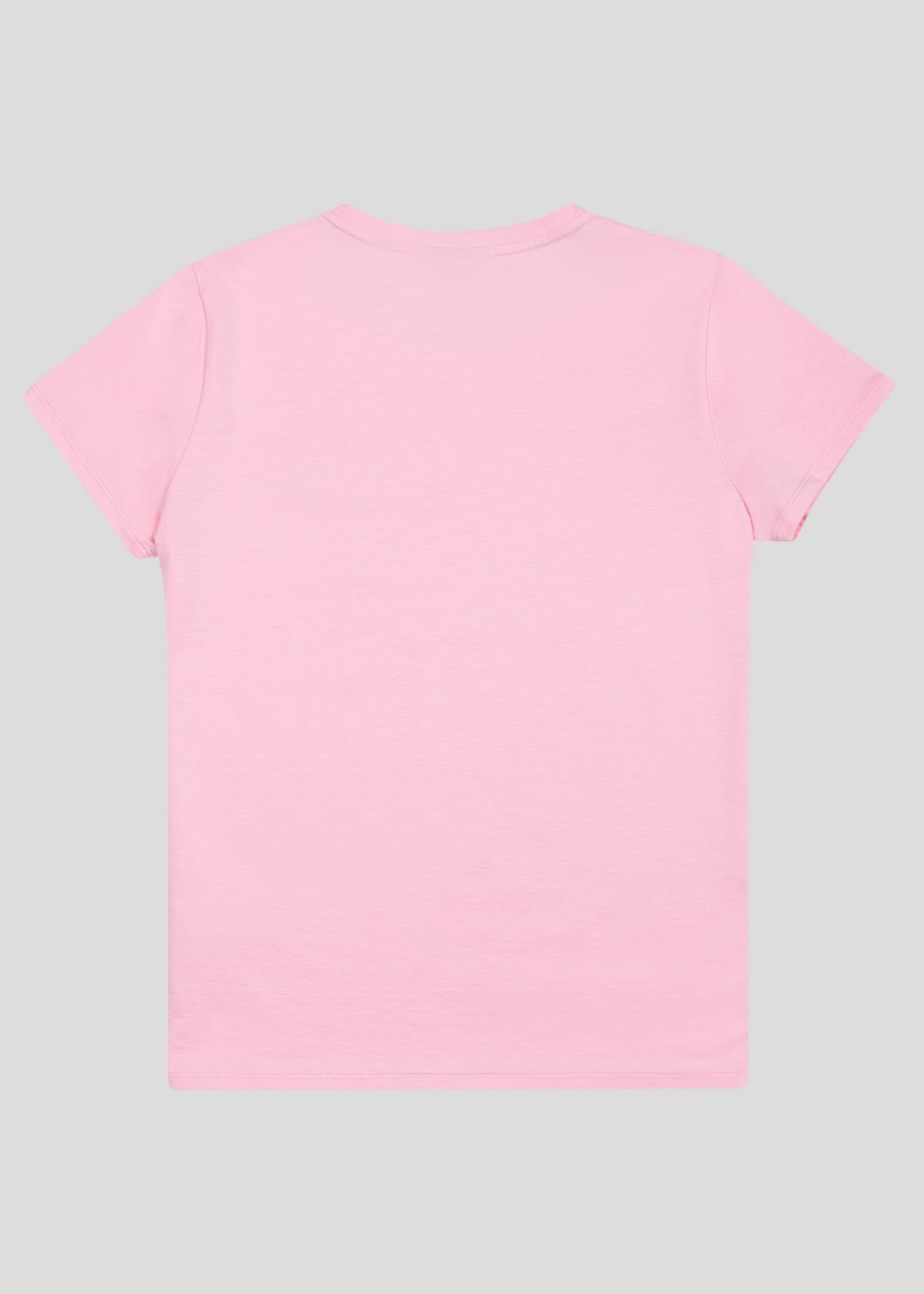 Sandbanks Women's Badge Logo T-Shirt - Crystal Rose - sandbanksco.com