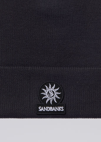 Sandbanks Merino Wool Beanie - Anthracite