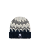 Fairisle Intarsia Beanie - Navy