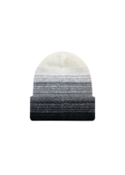 Tri-Colour Gradient Beanie - Black