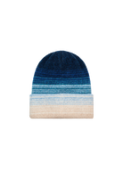 Tri-Colour Gradient Beanie - Navy