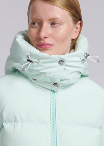 Sandbanks Belle Puffer Jacket - Mint - Sandbanks