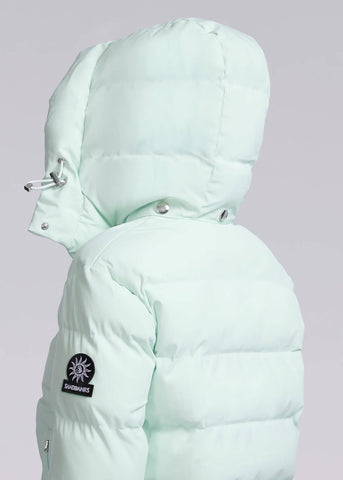 Sandbanks Belle Puffer Jacket - Mint - Sandbanks