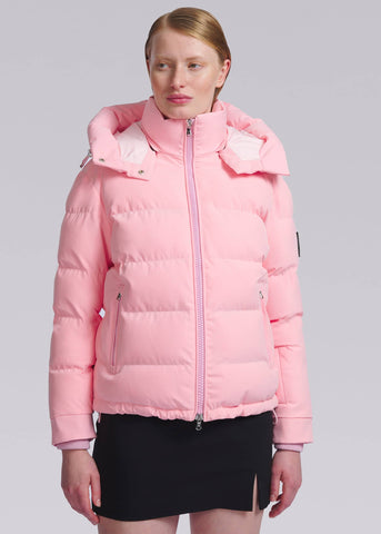 Sandbanks Belle Puffer Jacket - Crystal Rose - Sandbanks