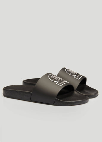 Sandbanks Logo Sliders - Black with White