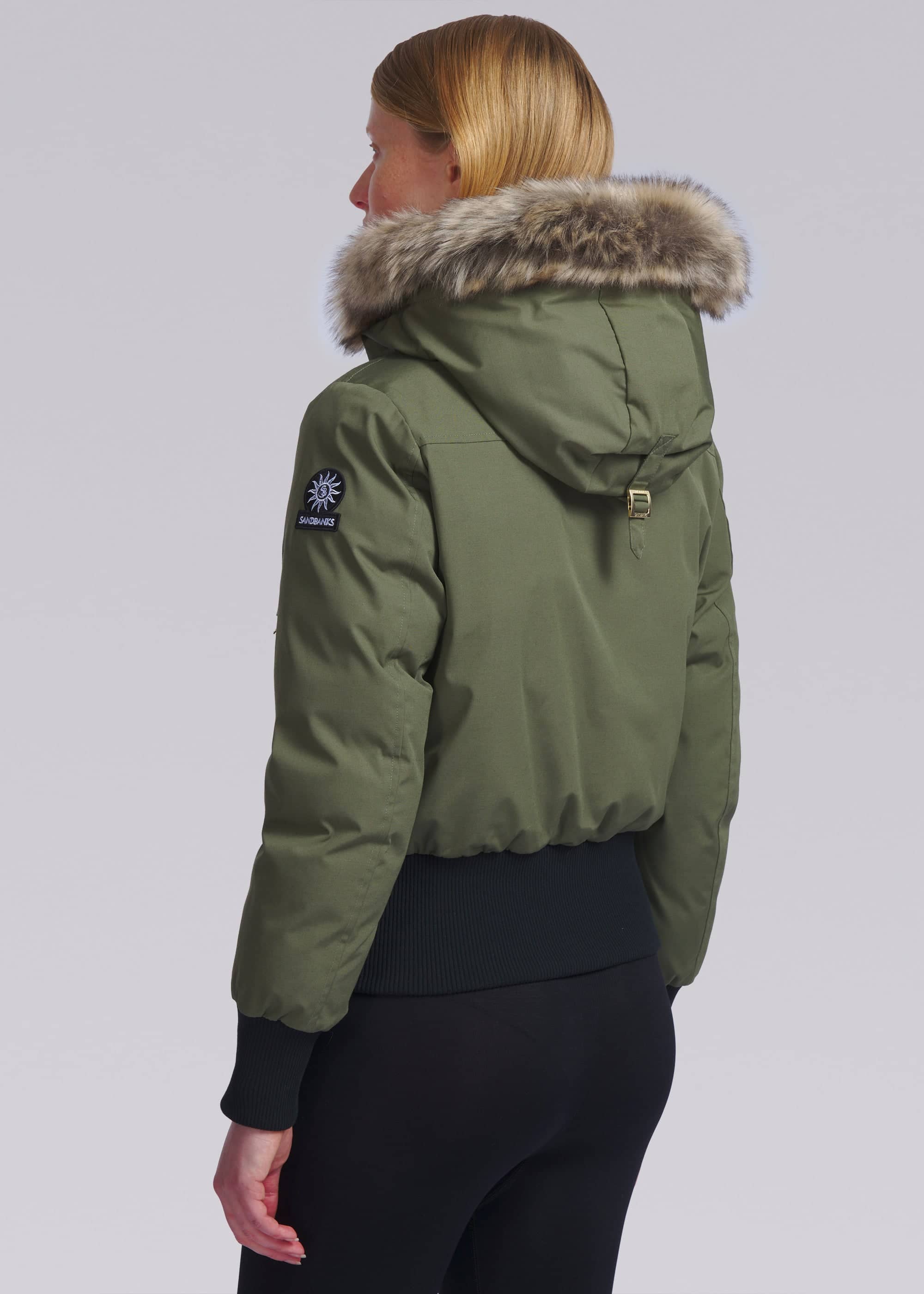 Sandbanks Bay Bomber Jacket - Khaki - Sandbanks