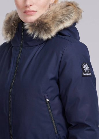 Sandbanks Bay Bomber Jacket - Navy