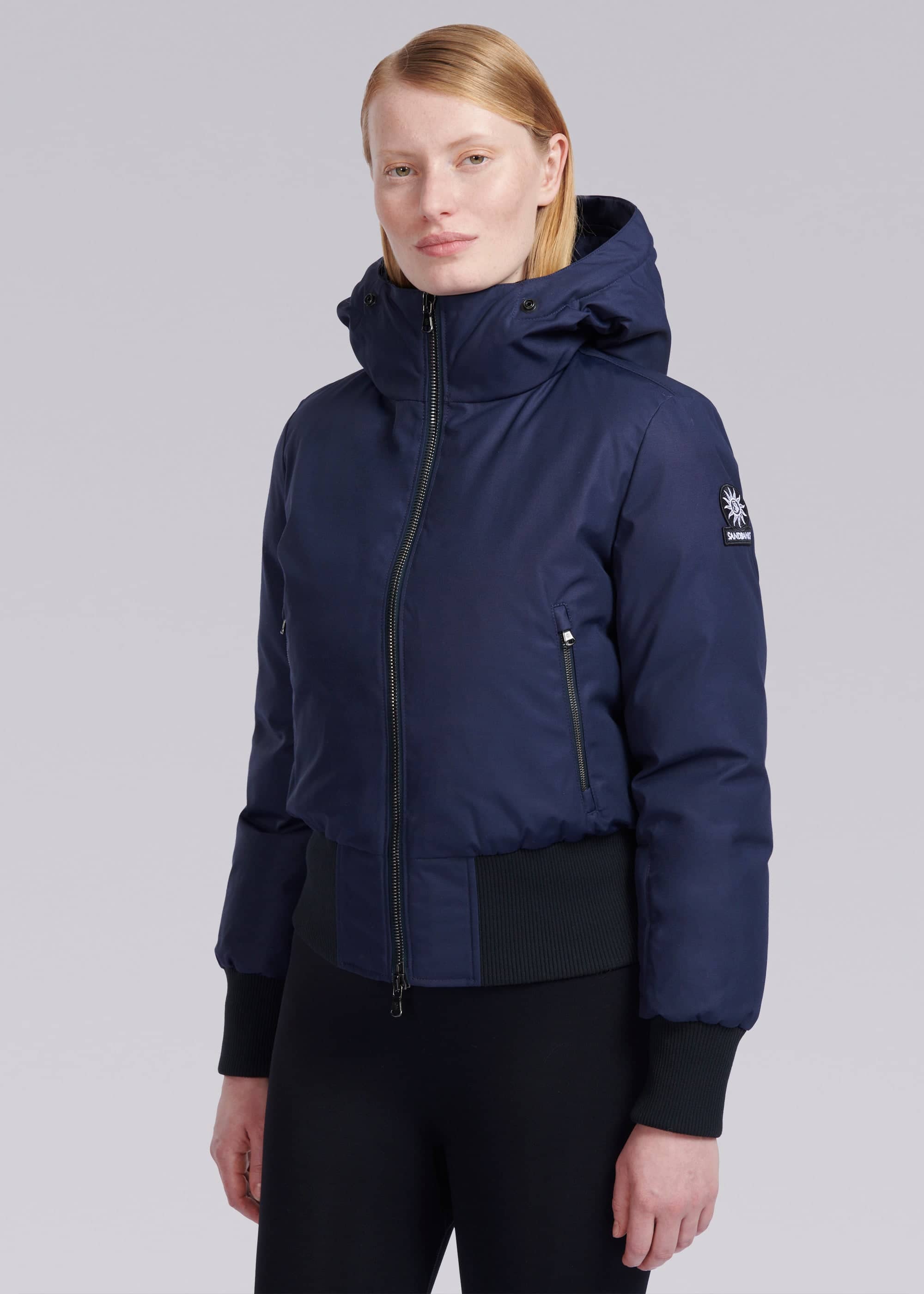 Sandbanks Bay Bomber Jacket - Navy - Sandbanks