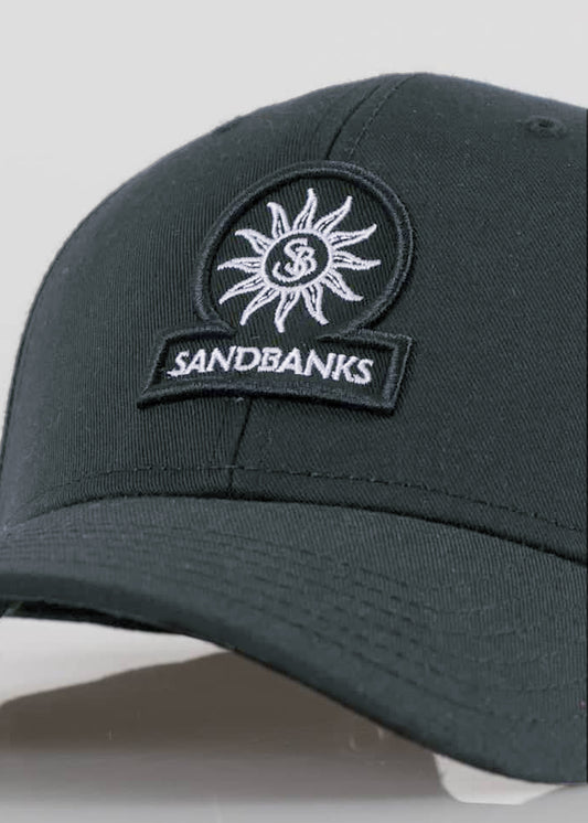 Sandbanks Badge Logo Cap - Anthracite