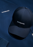 Sandbanks Nylon Golf Cap - Navy