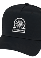 Sandbanks Badge Logo Mesh Cap - Black