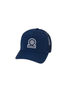 Sandbanks Badge Logo Mesh Cap - Navy
