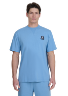 Sandbanks Double Jersey Collegiate T-Shirt - Dusty Blue