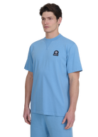 Sandbanks Double Jersey Collegiate T-Shirt - Dusty Blue