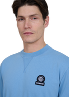 Sandbanks Double Jersey Collegiate T-Shirt - Dusty Blue
