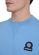 Sandbanks Double Jersey Collegiate T-Shirt - Dusty Blue