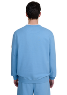 Sandbanks Badge Logo Sweatshirt - Dusty Blue