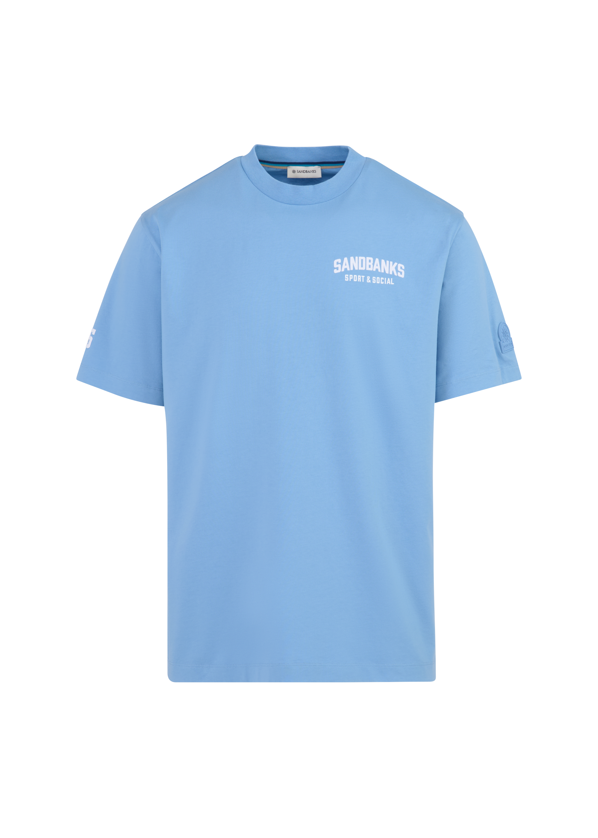 Sport & Social T-shirt - Dusty Blue