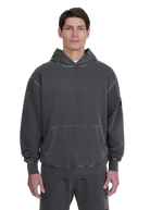Sandbanks Mineral Wash Hoodie - Slate