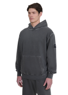 Sandbanks Mineral Wash Hoodie - Slate